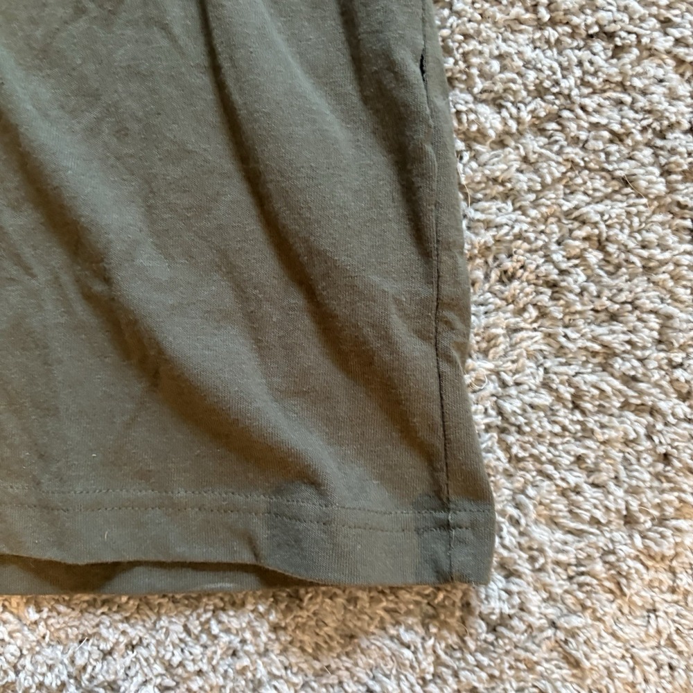 Carhartt K87 Mens Original Fit Pocket T-Shirt 2XL Olive Cotton Workwear K87-ARG - Picture 2 of 8
